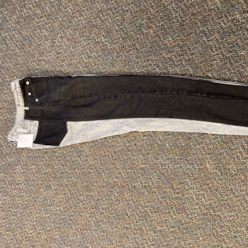 Adika Color Block High-Waisted Straight Leg Jeans - Small/4 - NWT! - Picture 2 of 5